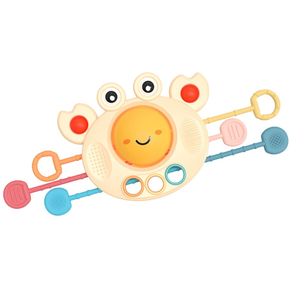 LIOOBO Silicone Pull String Interactive Educational for Gripping Skills Development Fun Sensory Activity for Boy Girl and Years for Parent Play
