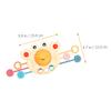 LIOOBO Silicone Pull String Interactive Educational for Gripping Skills Development Fun Sensory Activity for Boy Girl and Years for Parent Play view 4