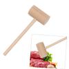 BESPORTBLE 12Pcs Solid Wood Mini Hammers Educational for Round Design Mallet for Hand Eye Coordination and Dexterity Safe and Durable Wood Construction view 3
