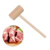 BESPORTBLE 12Pcs Solid Wood Mini Hammers Educational for Round Design Mallet for Hand Eye Coordination and Dexterity Safe and Durable Wood Construction view 4