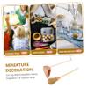 HOUDERCO 1Pc Scale Cleaning Accessory for Durable Pocket Furniture for Play House Scenarios for DIY Fun view 3