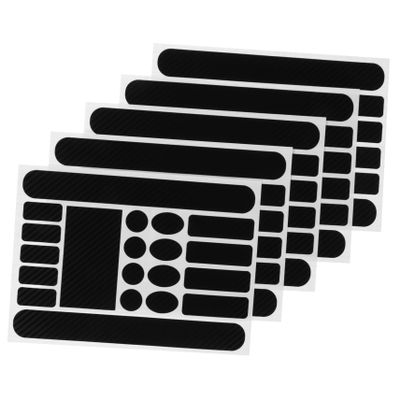 ifundom 5Sets Scratch Resistant Bike Chain Frame Protective Stickers Durable Bicycle Decals for Protection and Style