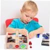 BESPORTBLE 1Set Educational Tool Set Fun Learning for Complete Repair Kit with Hammer Screwdriver Wrench More for Boys Ages view 3