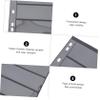 OFFSCH 10-Piece Stamp Collecting Album Inserts Coin Holder Storage Pages Waterproof Stamp Storage for Collectors and Enthusiasts view 3