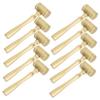 BESPORTBLE 10Pcs Mini Wooden Mallet for Educational Hammer Plaything Safe Polished Wooden Hammers for Birthday Multi Functional Pounding for Boys view 1
