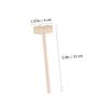 BRIGHTFUFU 25PCS Wooden Mallet Hammer Set for Boys and Girls Natural Wood Toy Hammers for Crab and Lobster Shellfish for Educational Play and Birthday Party Games view 2