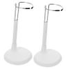Abaodam 2Pcs Creative Doll Storage Rack Portable Display Stand for Dolls Support for Home Store Use Fashion Doll Holder Lightweight Space Saving view 1