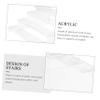 TOGEVAL Multilayer Display Rack Transparent Ornament Stand for Perfume Jewelry Dolls Collectibles Easy to Assemble Sturdy Organizer for Home Store Use view 2