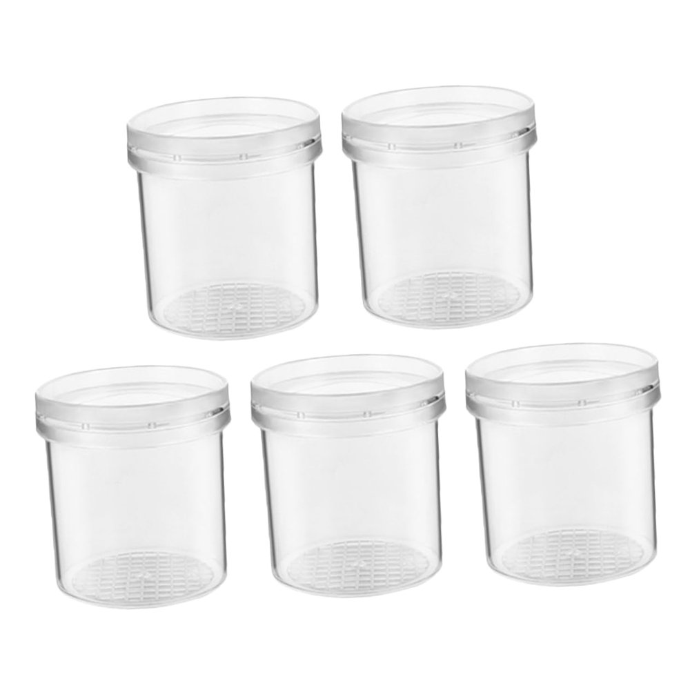 DECHOUS 5Pcs Portable Multi Function Magnifier Boxes for Lightweight Insect Observation Jars for Nature Exploration Collection Kit for Adventures