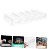 Abaodam Acrylic Poker Chip Tray Holder for Game Night 2pcs Storage Box Multi-Function Chip Organizer for Parties and Tournaments view 2