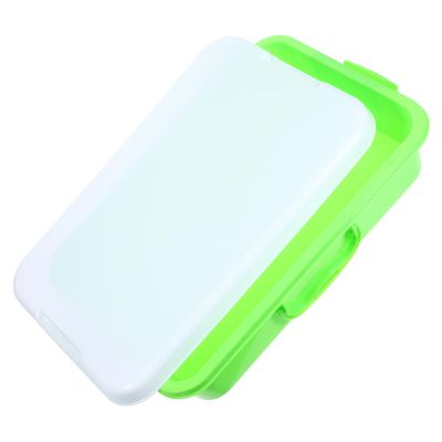 BESPORTBLE Handheld Sand Tray with Lid Portable Sandbox Storage Box for and Reusable Organizer for Beach Adventures and Backyard Play
