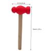 FOYTOKI 3Pcs Wooden Hammer for Simulation Hammers for Creative Play and Learning for Home Decoration and Parent Interaction view 2