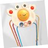 FOYTOKI Silicone Pull String Interactive Teething Sensory Pull for Travel Develops Fine Motor Skills Cognitive Growth and Hand Eye Coordination view 4