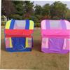 BESPORTBLE Tent Foldable Castle Playhouse for Indoor Outdoor Fun Breathable Game Play Tent for Boys for Camping Travel Blue view 4