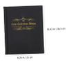 Gatuida PU Leather Coin Collection Album for 200 Coins for Collectors for Storing and Displaying view 2