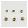 0.5 Modulus 9T 2MM Metal Copper Brass Gear Pinion Transmission Gear Fit electronic starter Shaft DIY RC Toy Car RSHVOBRRS view 1