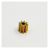 0.5 Modulus 9T 2MM Metal Copper Brass Gear Pinion Transmission Gear Fit electronic starter Shaft DIY RC Toy Car RSHVOBRRS view 3