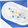 BESPORTBLE 200pcs Inhome Ball Pit Soft Balls Iridescent Imitation for Pit Bath Toys for Toddlers view 4