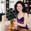 aphpaio Black Rose Bouquet Building Blocks, Artificial Flowers Roses Botanical Building Set, Gothic Valentines Day Decor, Birthday Valentines Day Gifts for Her Lover Adults Kids view 2