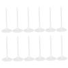 Toyvian 24Pcs Transparent Doll Figure Stands Display Holders for Shop Use Doll Support Racks Figures and Collectibles Sturdy and Convenient view 1