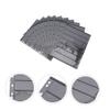 VILLFUL 10-Piece Standard Stamp Album Set Plastic Coin Holders Double-Sided Stamp Pages for Collectors for Currency view 2