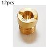12pcs / Pack XLH883883/1200/1340/1450 Series 7mm Round Head N424-27 Carburetor 883 (CV40) Jets view 2