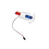 FELTECHELECTR Scale Rc Police Car Roof Lamp Realistic LED Flashing Light for Cars and Bright Police Beacon Light for Modified Model Vehicles view 2