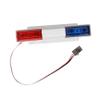 CIYODO Scale Rc Car Flashing Light Police Beacon Strobe LED Roof Lamp for Model Cars Easy Installation Realistic Simulation Rc Car Accessories view 1