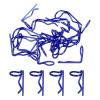 MECCANIXITY 20pcs 90-Degree Angle RC Body Clips Bent Springy R Pins 20x1.2x9mm for All 1/8 1/10 1/12 Scale Model RC Car Crawler Truck,Shell Replacement Parts(Blue) view 1