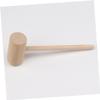 FOYTOKI 12Pcs Mini Solid Wood Hammers for Educational for Hammering Pounding Durable Safe Design for Home Decoration Playtime Activities view 2