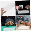 GALPADA Acrylic Poker Chip Tray Holder 2pcs Poker Chip Organizer for Game Night for Home Use view 3