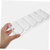 GALPADA Acrylic Poker Chip Tray Holder 2pcs Poker Chip Organizer for Game Night for Home Use view 4