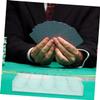 JOINPAYA 2Pcs Transparent Poker Chip Holder Multi Grid Storage Tray for Easy Access and Organization Design for Poker Chips and Desktop Sundries view 4