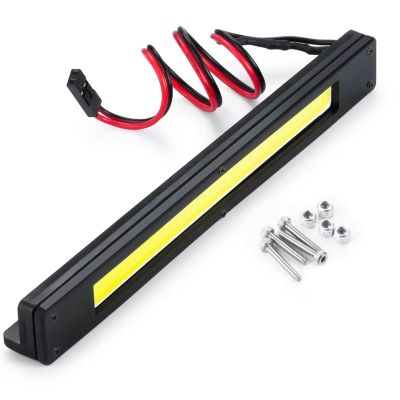 MIXVZARF RC Car Light Bar Kit for TRX-4 for Defender 1/10 Roof Lights Bar Spotlight RC Crawler Car Upgrade Accessories Replacement Parts(TRX4-Defender)