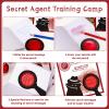 ReliThick 25 Sets Detective Party Favors Spy Secret Kit Escape Room Birthday Party Decoder with Agent Training Camp Notepads Cards Pens Treat Bags Stuffers Piata Filler Classroom Prizes view 3