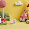 BCOATH 18pcs Miniature Sheep Figurines: Mini Sheep Figures Resin Animals Model Cake Topper for Fairy Garden Bonsai Micro Landscape Ornament DIY Craft view 4