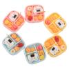 CIYODO 6pcs Miniature Bento Sushi Models: Dollhouse Cartoon Food Decoration - Tiny Japanese Food Lunch Ornaments for Micro Landscaping view 1