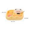 CIYODO 6pcs Miniature Bento Sushi Models: Dollhouse Cartoon Food Decoration - Tiny Japanese Food Lunch Ornaments for Micro Landscaping view 2
