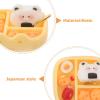 CIYODO 6pcs Miniature Bento Sushi Models: Dollhouse Cartoon Food Decoration - Tiny Japanese Food Lunch Ornaments for Micro Landscaping view 3