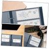 jojofuny 20Pcs Banknote Album Portable Money Protector Storage Bags for Currency Display Sleeves Clear Pages for Organized Currency Collection for view 3