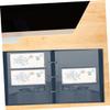 jojofuny 20Pcs Banknote Album Portable Money Protector Storage Bags for Currency Display Sleeves Clear Pages for Organized Currency Collection for view 4