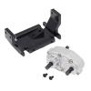 Compatible with Axial for SCX10 D90 D110 TF2 1/10 RC Crawler Parts Metal D90 Gearbox Transfer Case with 72MM Mount RC Car Accessories(White) view 1