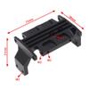 Compatible with Axial for SCX10 D90 D110 TF2 1/10 RC Crawler Parts Metal D90 Gearbox Transfer Case with 72MM Mount RC Car Accessories(White) view 2