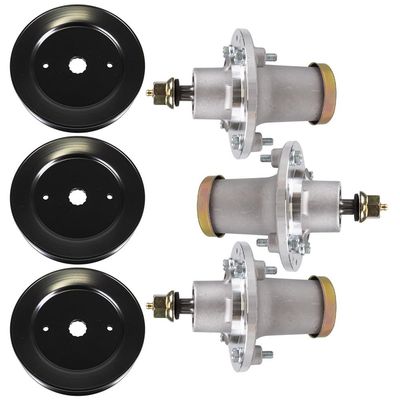 #US Replacement Parts Deck Spindle Pulley Kit for Husqvarna EZ4824 539112170 532173434 532153531 (Thoq#23525-07437)