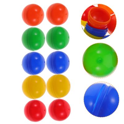 CIYODO 20Pcs Colorful Lottery Balls Smooth Surface Game Pong Balls for Party Raffle Activities for Ktv Club and Carnival Decorations