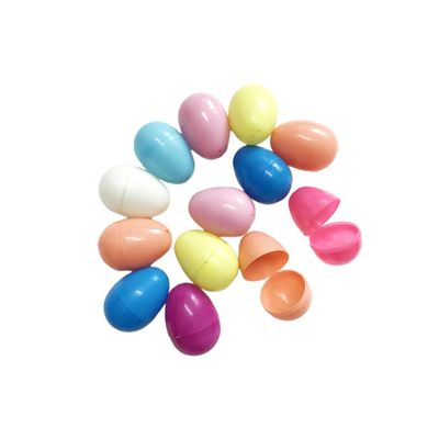 BESPORTBLE 24Pcs Colorful DIY Egg Shape Unfinished Design for Painting and Graffiti Surprise for Boys and Easter Eggs Colors