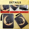 Card Binder 4 Pocket Holder 400 Cards With Zipper,Collection Binder Album Case with 50 Removable Sleeves for Trading Cards view 3