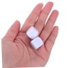 Abaodam 50pcs Blank Square Dice for DIY Board Games 16mm Six-Sided Acrylic Gaming Dice for Role Play for Tabletop Game Sets for Classroom and Family Fun view 4