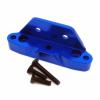 BOQEXSS for Traxxas for Rustler 4x4 6823 6737 Aluminum Rear Bumper Mount Upgrade Parts Repair Replacement Accessories Rc Bumpers(Blue) view 2