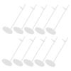 Abaodam 10Pcs Plastic Doll Display Holders Sturdy Doll Stand Rack for Home Support Base for Showcasing Dolls Safe Design view 1